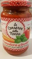 Mängden socker i La pomodora al basilico