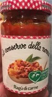 Mängden socker i Ragù Di Carne, Bolognese-sauce