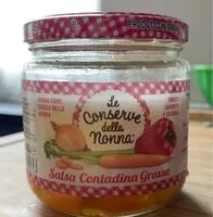 Mängden socker i Salsa contadina grossa