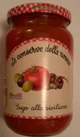 Mängden socker i Sugo alla siciliana