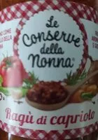Mängden socker i Le Conserve della Nonna - Ragù di Capriolo