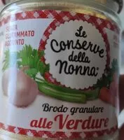 Mängden socker i Brodo granulare alle verdure