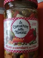 Mängden socker i misto di verdure per riso