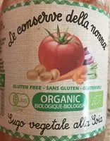 Mängden socker i Sauce tomate avec soja