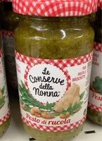 Mängden socker i Pesto di rucola