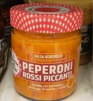 Mängden socker i Salsa agrodolce con peperoncino di calabria