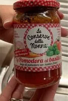 Mängden socker i La pomodora al basilico