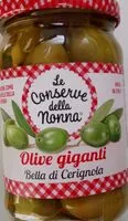 Mängden socker i Olive giganti Bella di Cerignola