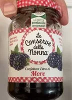 Mängden socker i Marmellata di more