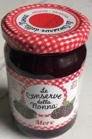 Mängden socker i Le conserve della nonna alla mora