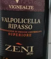 Mängden socker i Valpolicella Ripasso