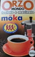 Mängden socker i Orzo mondo per moka