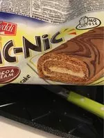 Mängden socker i Roulade Pic Nic Choc 200G Freddi