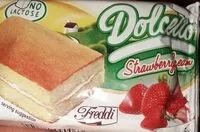 Mängden socker i Dolcetto Strawberry Cream