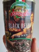 Mängden socker i Canned black beans