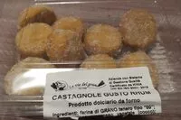 Mängden socker i Castagnole gusto rhum