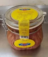 Mängden socker i Filetti di sardine