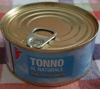 Mängden socker i Tonno al naturale qualità yellowfin