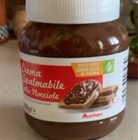 Mängden socker i Crema spalmabile