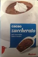Mängden socker i Cacao zuccherato