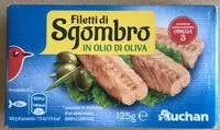 Mängden socker i Filetti di Sgombro in olio di oliva
