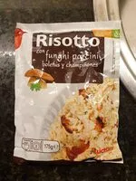 Mängden socker i Risotto con funghi porcini boletus y champiñon