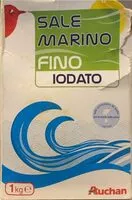 Mängden socker i Sale marino fino iodato