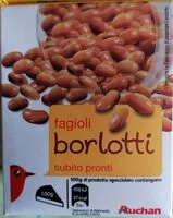 Mängden socker i Fagioli borlotti