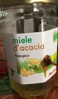 Mängden socker i Miele d'acacia