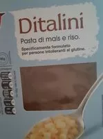 Mängden socker i Ditalini