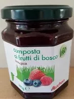 Mängden socker i Composta ai frutti di bosco