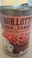 Mängden socker i Borlotti sugo e funghi