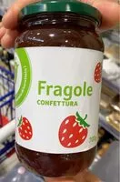 Mängden socker i Confettura fragole