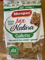 Mängden socker i Pan natura gallette