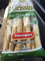 Mängden socker i Il grissino con olive verdi