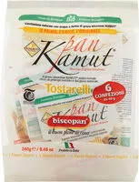 Mängden socker i Pan kamut tostarelli bio