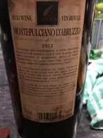 Mängden socker i Montepulciano d’abruzzo citra