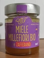 Mängden socker i Miele millefiori bio e zafferano