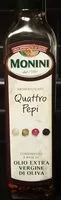 Mängden socker i Olio extravergine di oliva quattro pepi