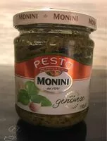 Mängden socker i Pesto monini