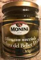 Mängden socker i Olive con nocciolo