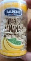 Mängden socker i Banana liofilizzata 100%
