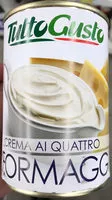 Mängden socker i Crema ai quattro formaggi