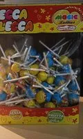 Mängden socker i Magic lollies