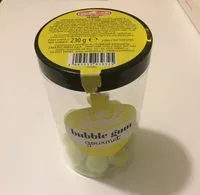 Mängden socker i Bubble Gum gourmet