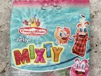 Mängden socker i Jelly mixty