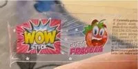 Mängden socker i Wow stick gusto fragola