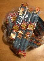 Mängden socker i Striscia Lampone