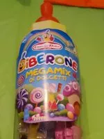 Mängden socker i Biberone megamix di dolcetti