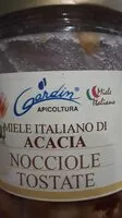 Mängden socker i Miel italiana di acacia nocciole tostate